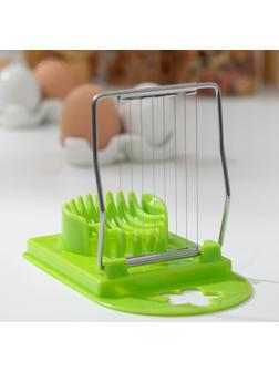 Яйцерезка Доляна «Комфорт», 14×8 см, цвет МИКС