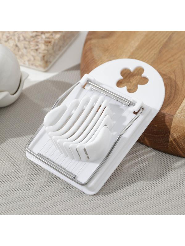 Яйцерезка Доляна «Комфорт», 14×8 см, цвет МИКС