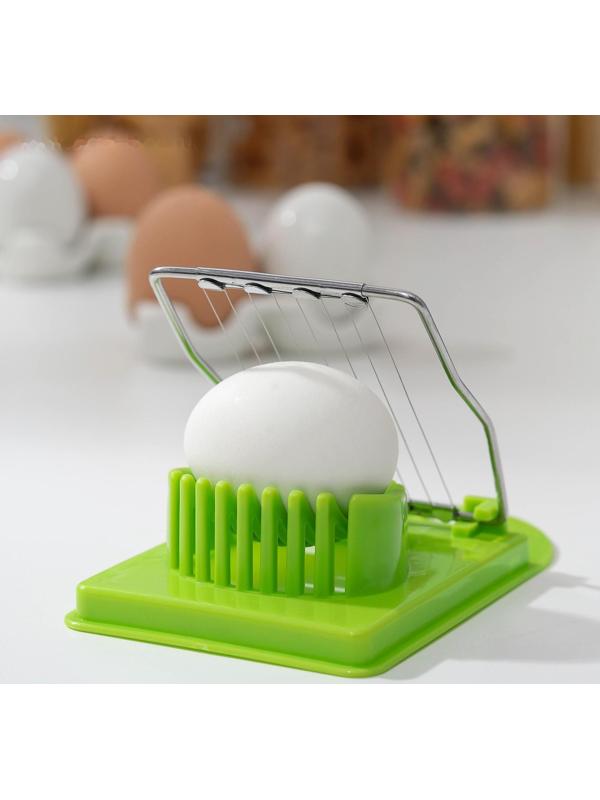 Яйцерезка Доляна «Комфорт», 14×8 см, цвет МИКС