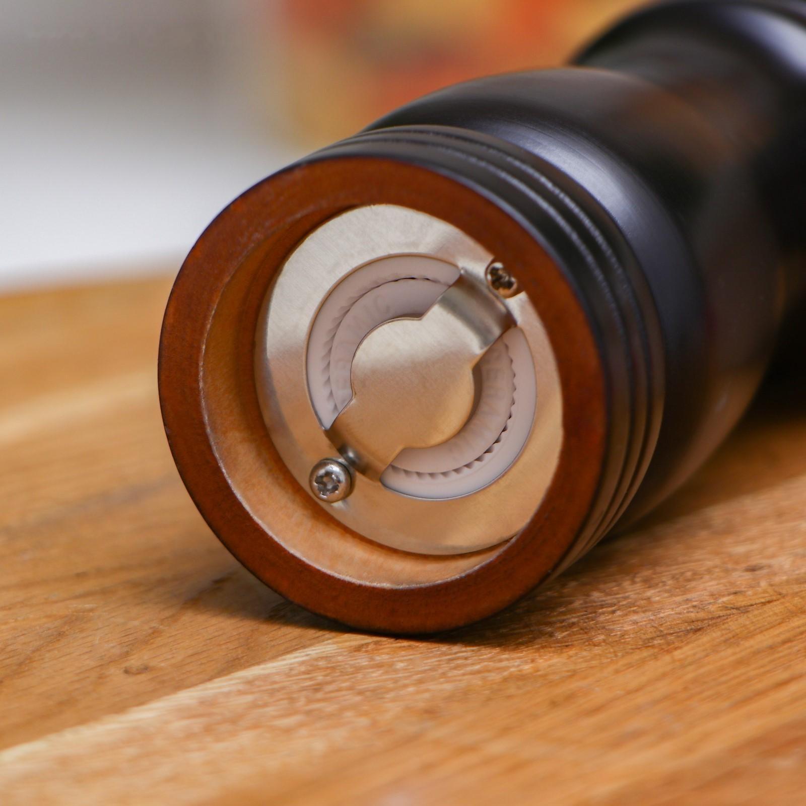 Мельница для специй Доляна «Дуновение леса», 15,5×4,5 см, керамический механизм, цвет тёмное дерево