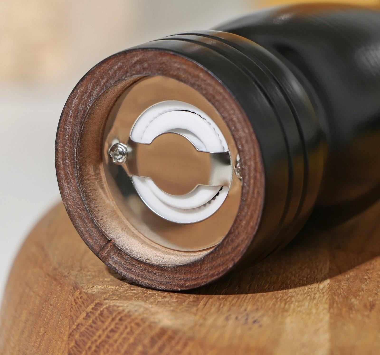 Мельница для специй Доляна «Дуновение леса», 21×4,5 см, керамический механизм, цвет тёмное дерево