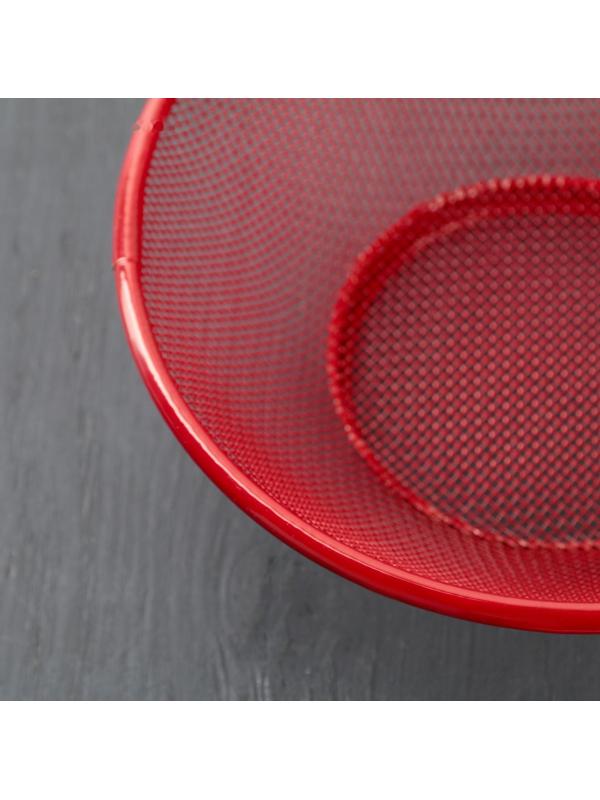 Сито-корзинка Доляна «2 в 1», d=18 см, цвет МИКС