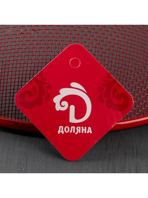 Сито-корзинка Доляна «2 в 1», d=24 см, цвет МИКС