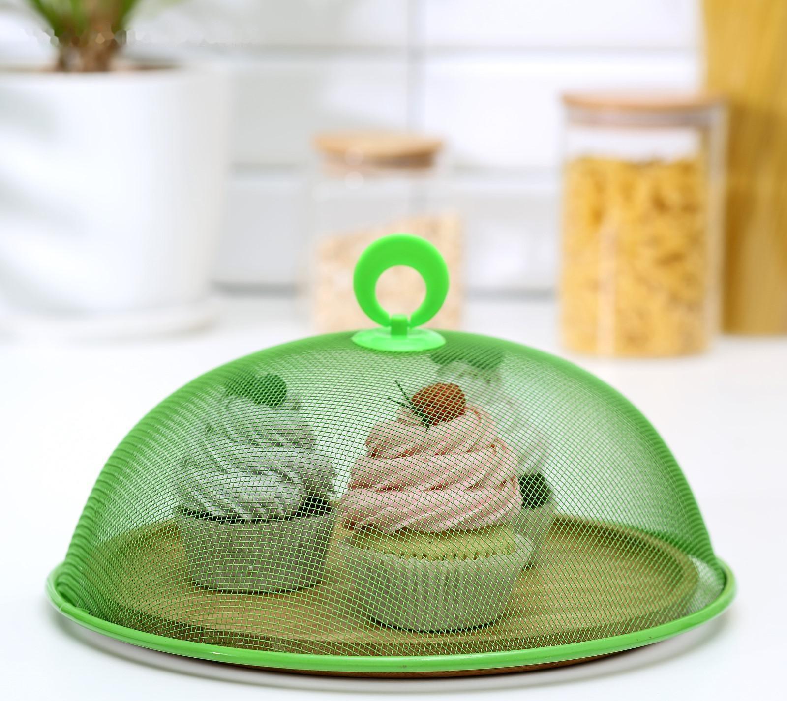 Крышка для продуктов Доляна, d=28 см, цвет МИКС