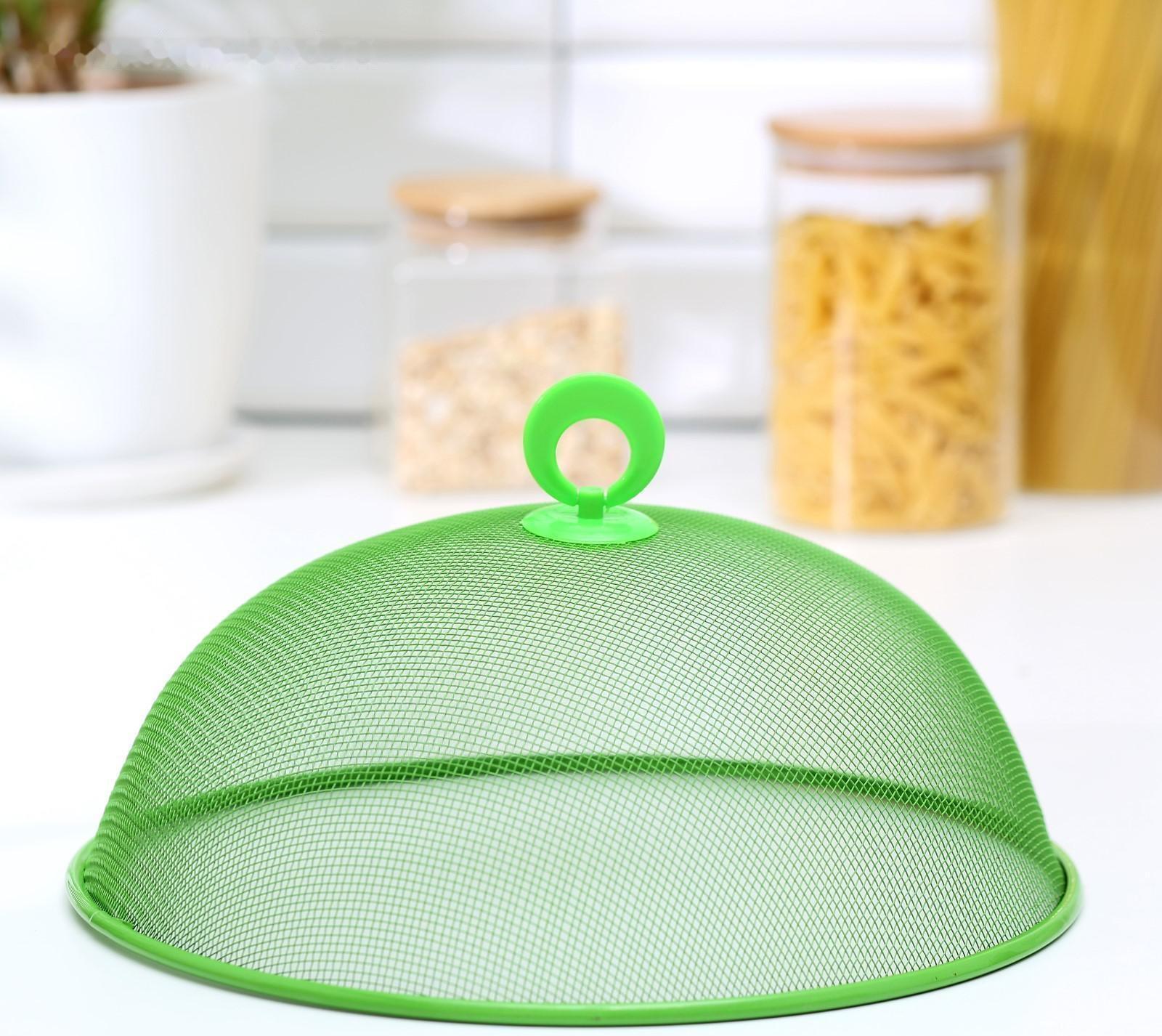 Крышка для продуктов Доляна, d=28 см, цвет МИКС