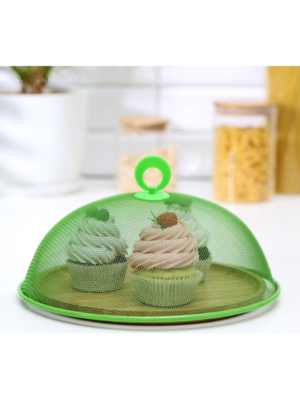 Крышка для продуктов Доляна, d=28 см, цвет МИКС