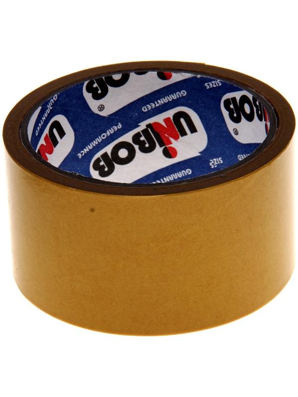 Клейкая лента UNIBOB, двусторонняя, 50 мм х 10 м