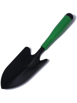 Совок посадочный, длина 33 см, ширина 8,5 см, пластиковая ручка