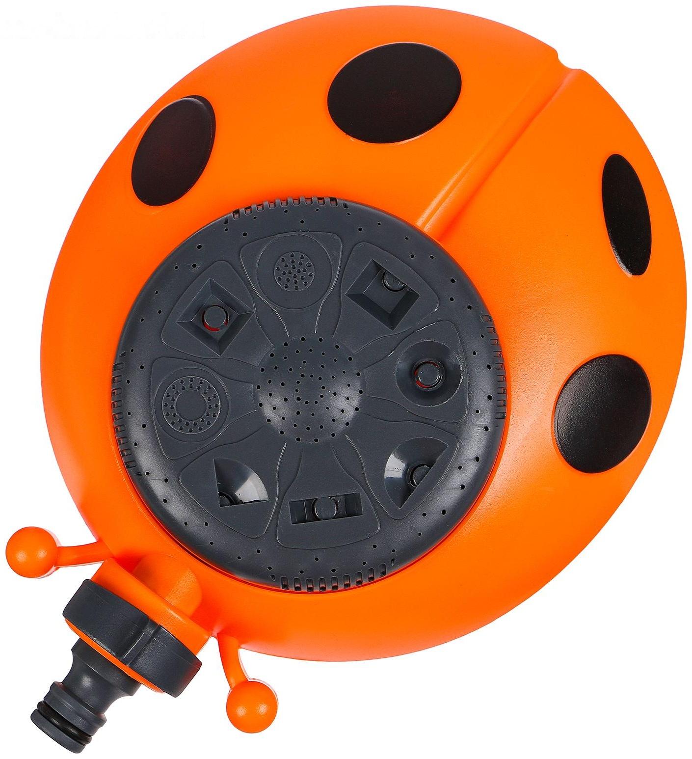 Распылитель мнофункциональный, 8 режимов, под коннектор, пластик, «Божья коровка»