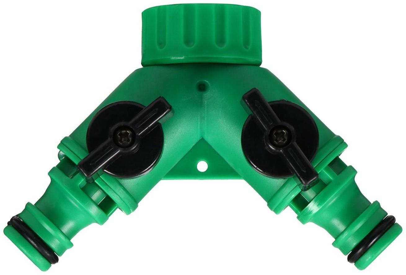 Распределитель 2-канальный, внутренняя резьба 3/4