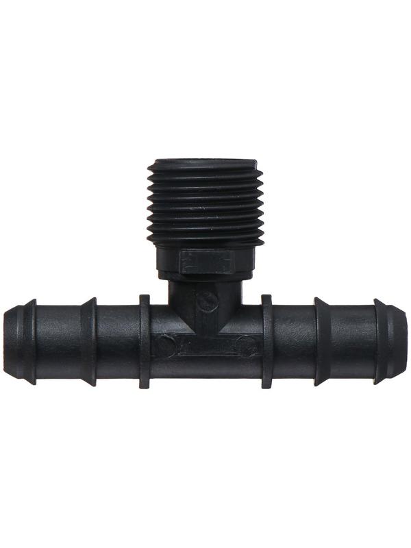Тройник Т-образный, наружная резьба 1/2