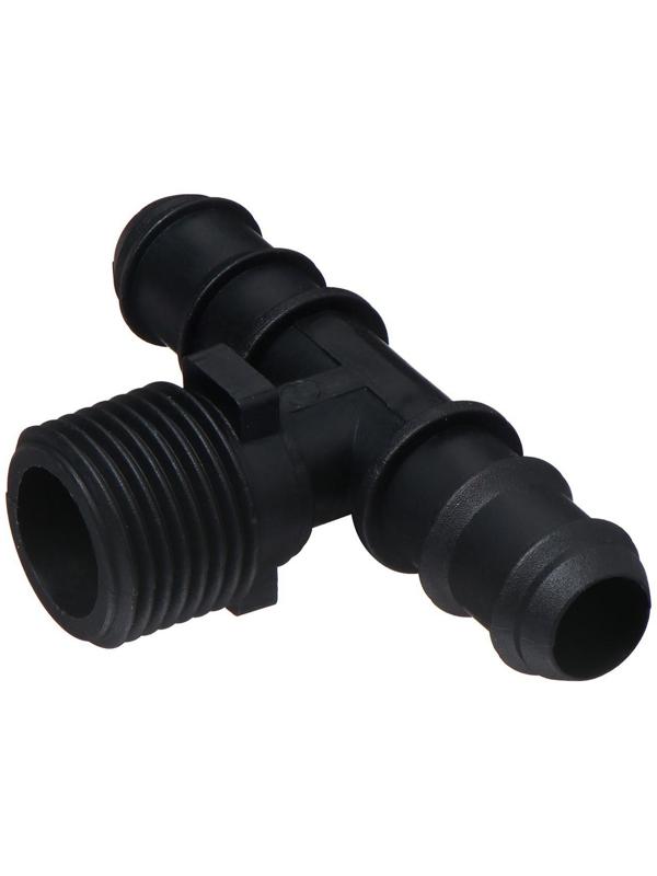 Тройник Т-образный, наружная резьба 1/2