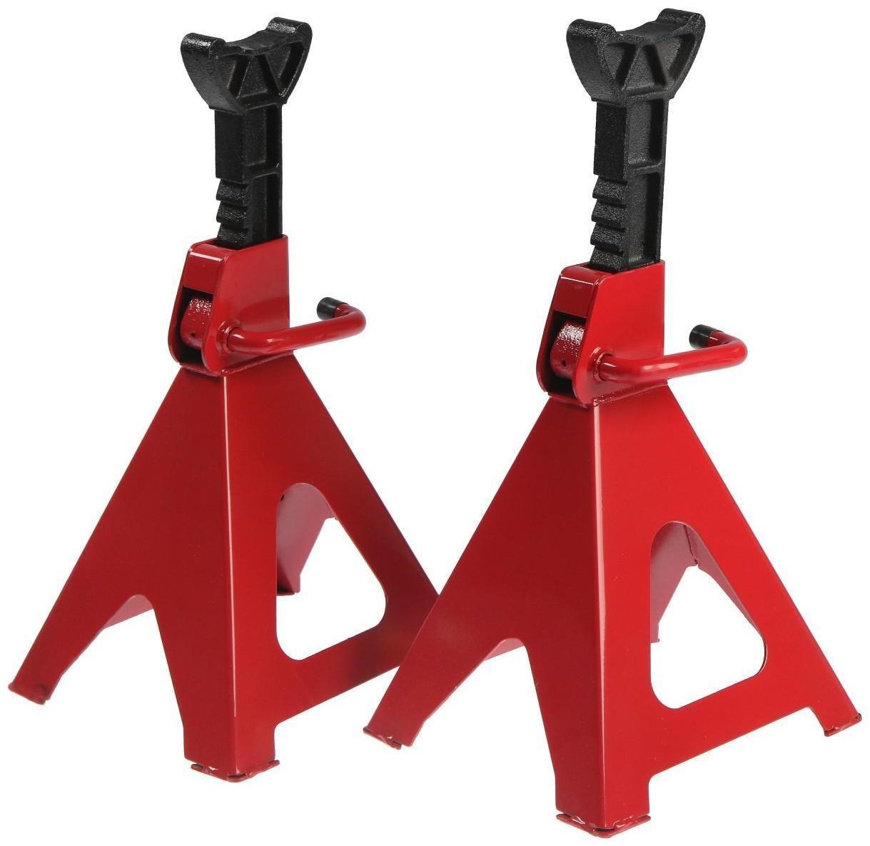 Подставка регулируемая ТУНДРА, 6 т, высота 385 - 605 мм, комплект 2 шт.