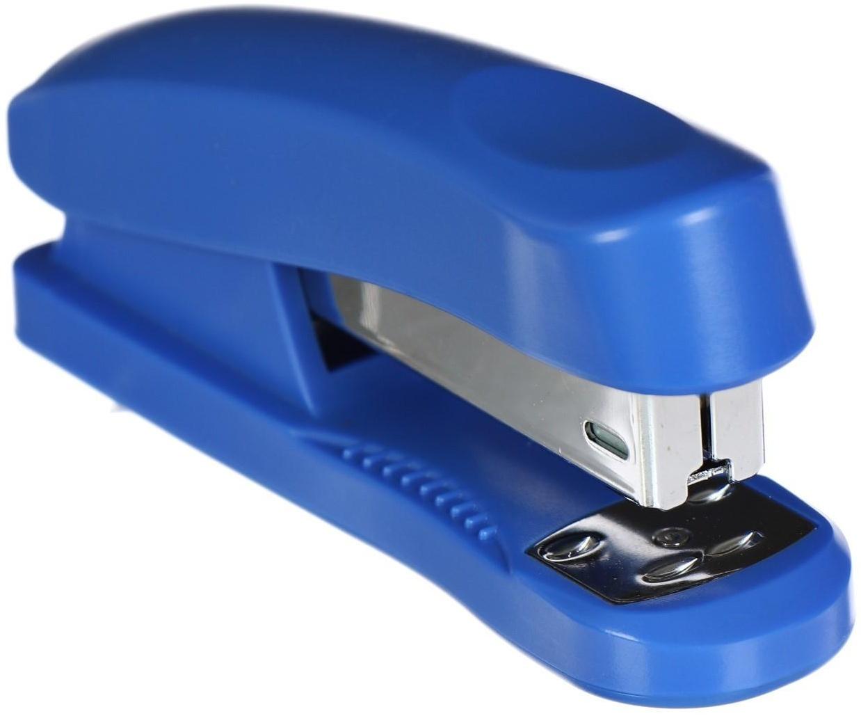 Степлер №24-26/6 25 листов Berlingo пласт микс