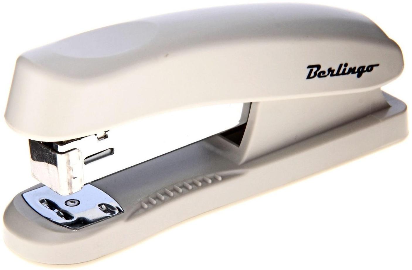 Степлер №24-26/6 25 листов Berlingo пласт микс