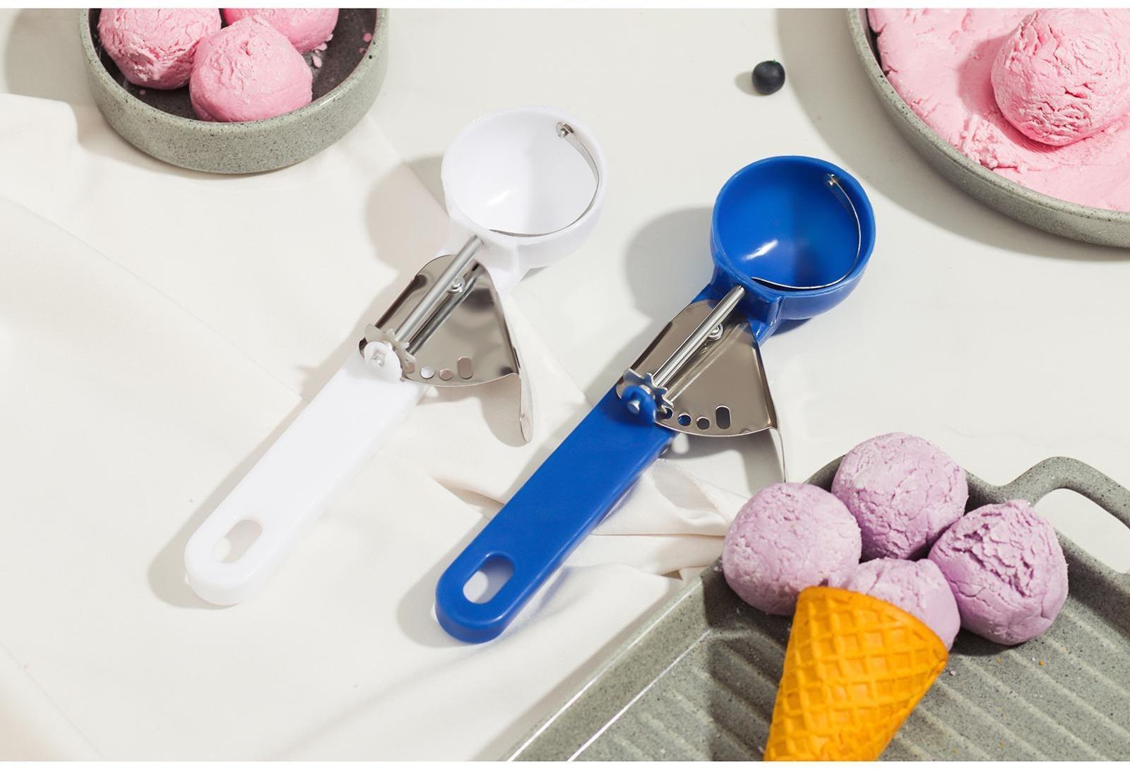 Ложка для мороженого Доляна «Помощник», 50 мл, 20,5 см, цвет МИКС