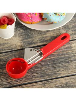 Ложка для мороженого Доляна «Помощник», 50 мл, 20,5 см, цвет МИКС