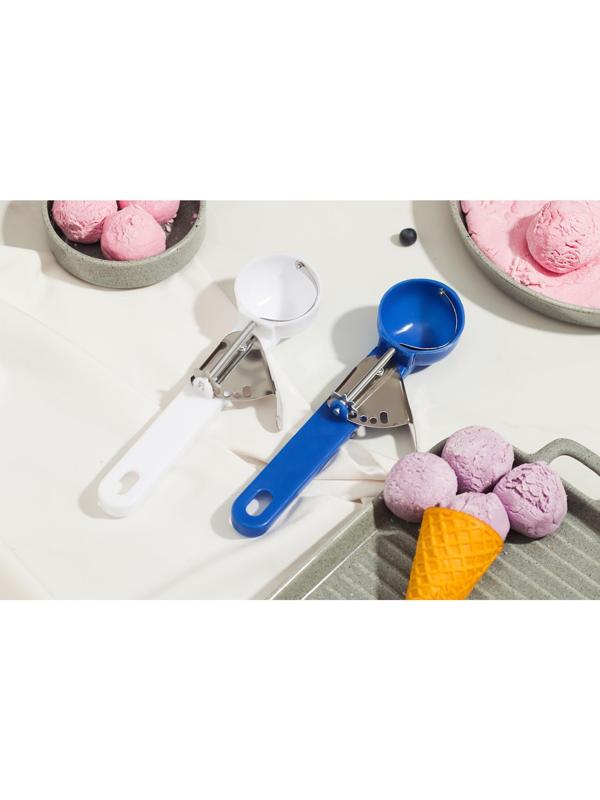 Ложка для мороженого Доляна «Помощник», 50 мл, 20,5 см, цвет МИКС