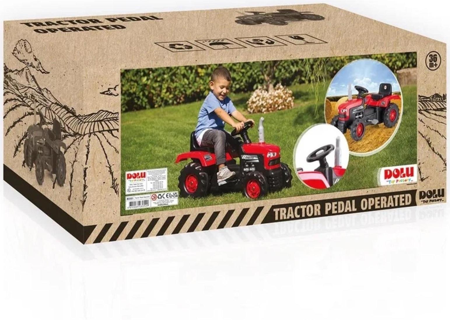 Веломобиль «Трактор», цвет красный