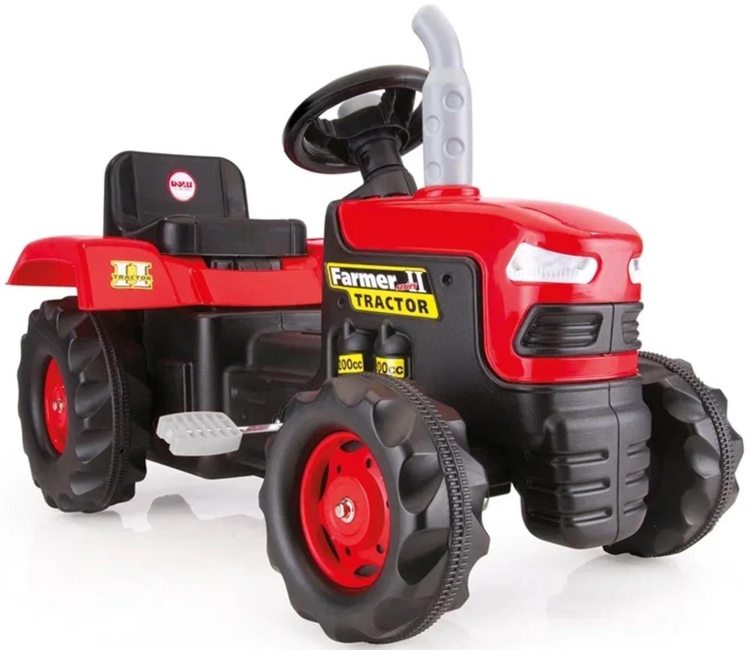 Веломобиль «Трактор», цвет красный