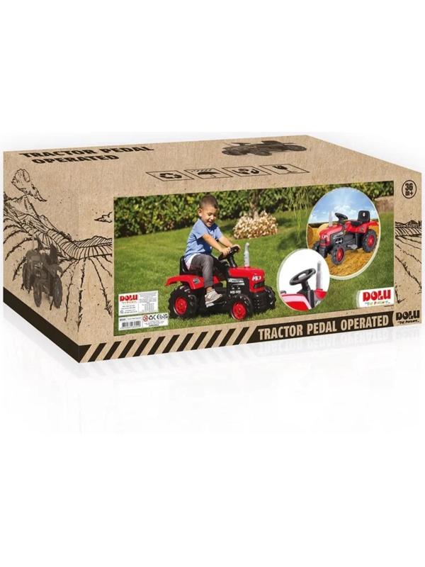 Веломобиль «Трактор», цвет красный