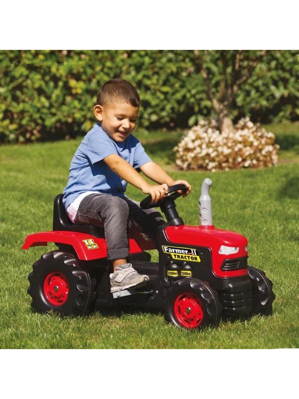 Веломобиль «Трактор», цвет красный