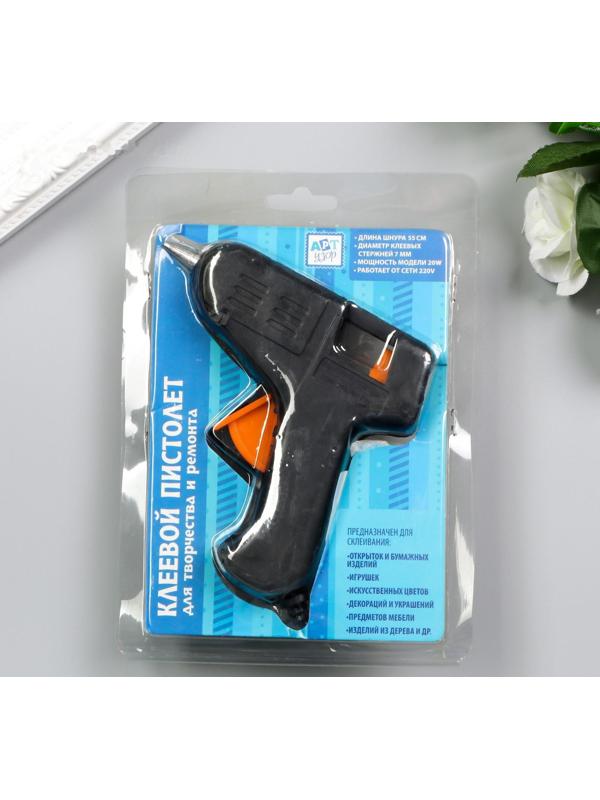 Клеевой пистолет 12х10,5 см питание: сетевой, диаметр стержня - 7 мм