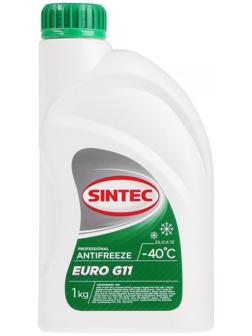 Антифриз Sintec Euro зелёный G-11, 1 кг