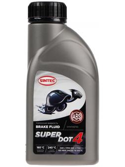Тормозная жидкость Sintec Super Dot-4, 455 г