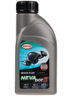 Тормозная жидкость Sintec Нева Dot-3, 455 г