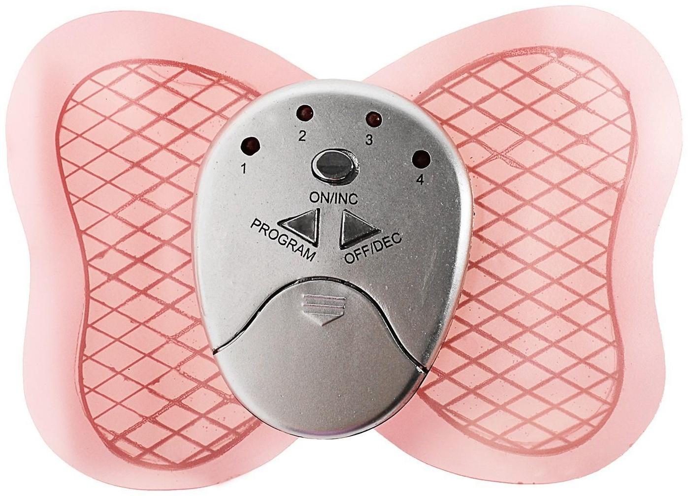 Массажёр для тела Luazon 9015, антицеллюлитный, 6 режимов, 2xCR2032 (в комплекте), МИКС