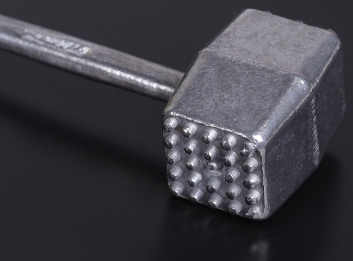 Молоток для мяса, из алюминия, 21,5 см