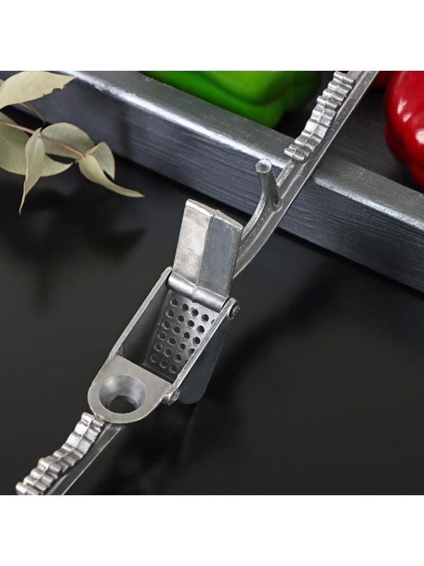 Пресс для чеснока, орехокол 2 в 1, из алюминия