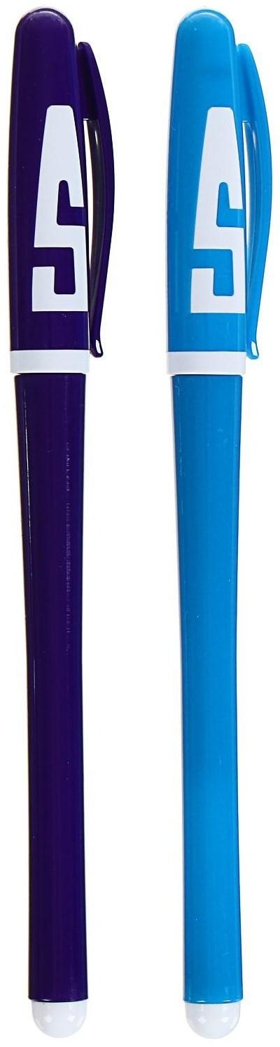 Набор гелевых ручек, 6 цветов, корпус цветной с белыми вставками, в блистере