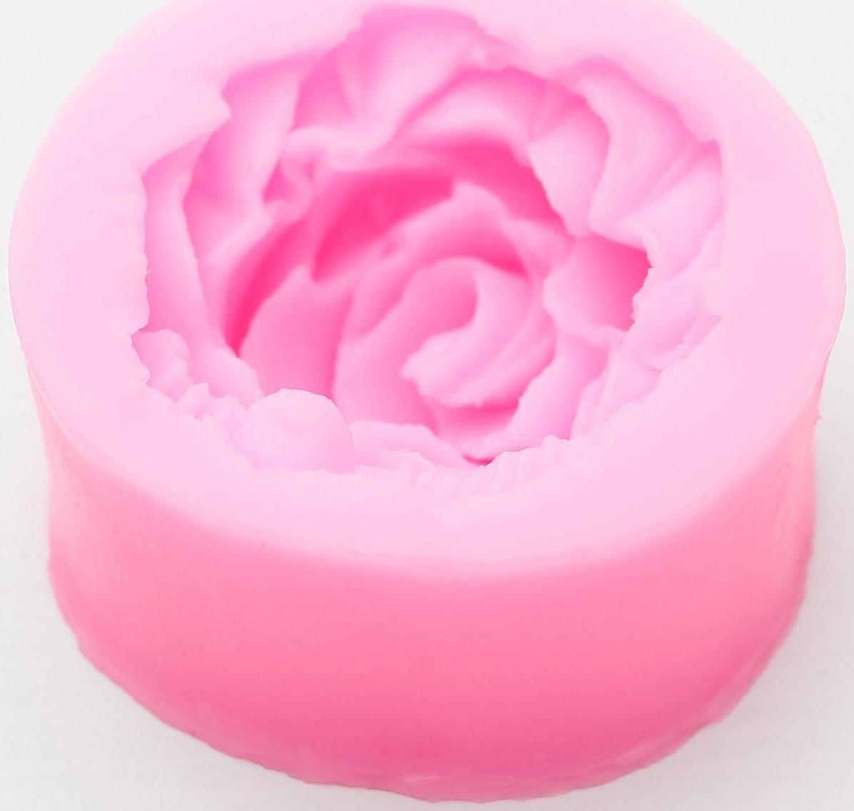 Молд «Роза», 4,5×2 см, цвет МИКС