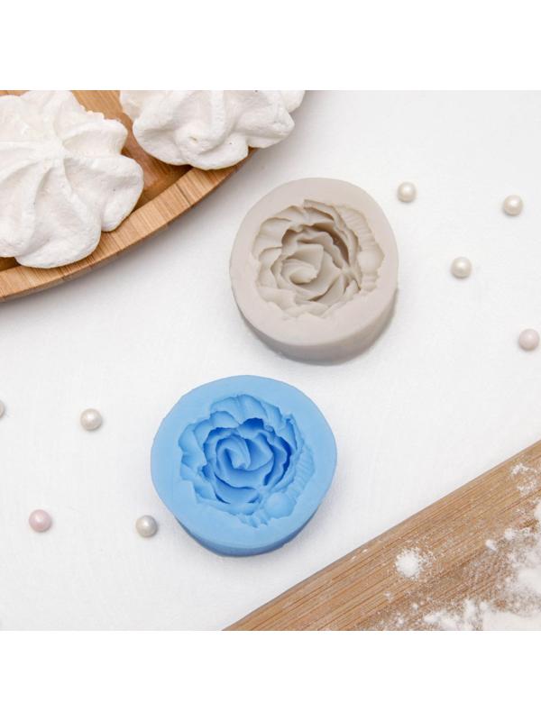 Молд «Роза», 4,5×2 см, цвет МИКС