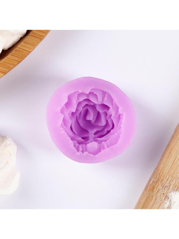 Молд «Роза», 4,5×2 см, цвет МИКС