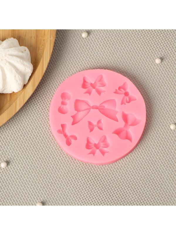 Молд Доляна «Бант», d=8,5 см, цвет МИКС