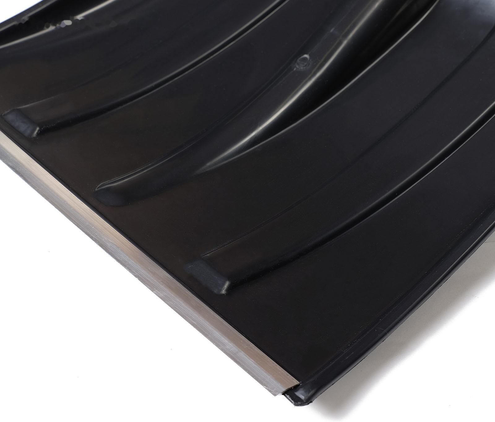 Лопата пластиковая, ковш 365 × 380 мм, с металлической планкой, с ручкой, «Витязь»