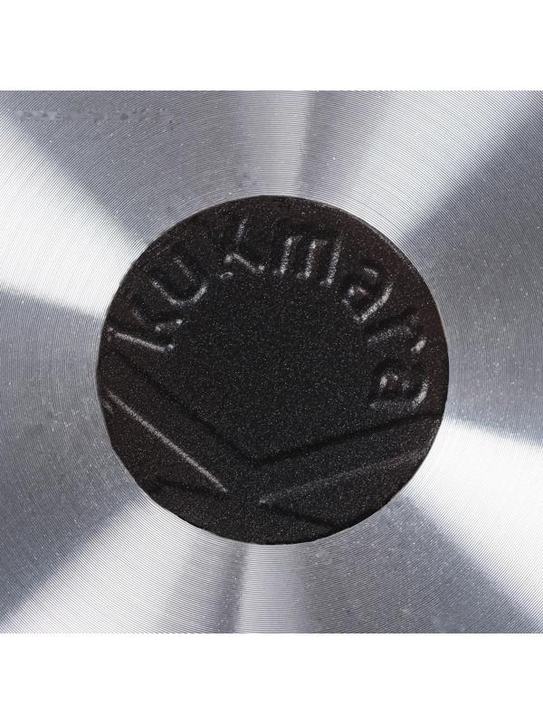 Кастрюля «Традиция», 3 л, 22×12,5 см, стеклянная крышка, антипригарное покрытие, цвет чёрный