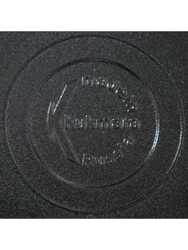 Сковорода блинная «Традиция», d=22 см, съёмная ручка, антипригарное покрытие, цвет чёрный