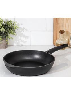 Сковорода «Традиция», d=26 см, съёмная ручка, антипригарное покрытие, цвет чёрный