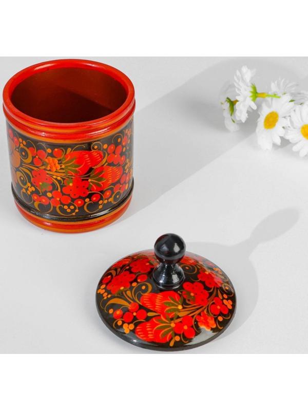 Кадочка, средняя, 9×14 см, хохлома, микс