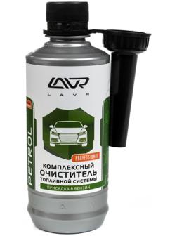 Очиститель топливной системы бензиновых двигателей LAVR, на 40-60 л, 310 мл, Ln2123