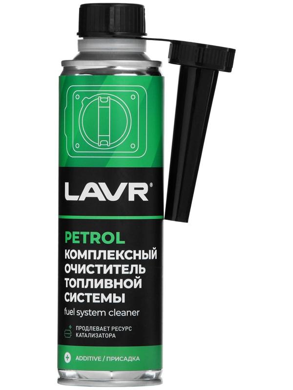 Очиститель топливной системы бензиновых двигателей LAVR, на 40-60 л, 310 мл, Ln2123