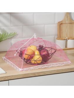 Сетка для продуктов защитная «Квадрат», 35×35 см, цвет МИКС