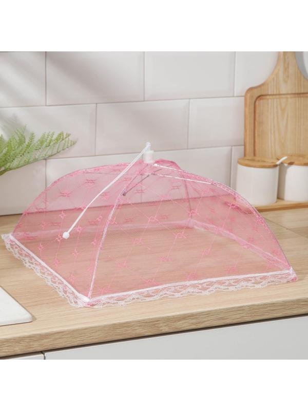 Сетка для продуктов защитная «Квадрат», 35×35 см, цвет МИКС