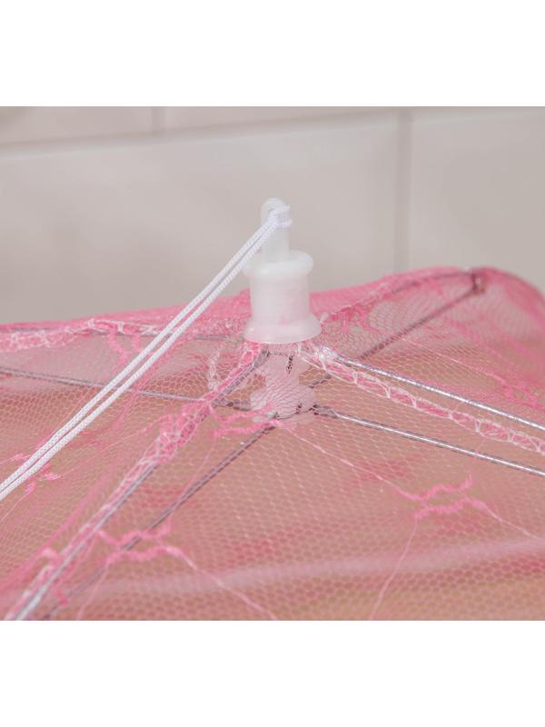 Сетка для продуктов защитная «Квадрат», 35×35 см, цвет МИКС