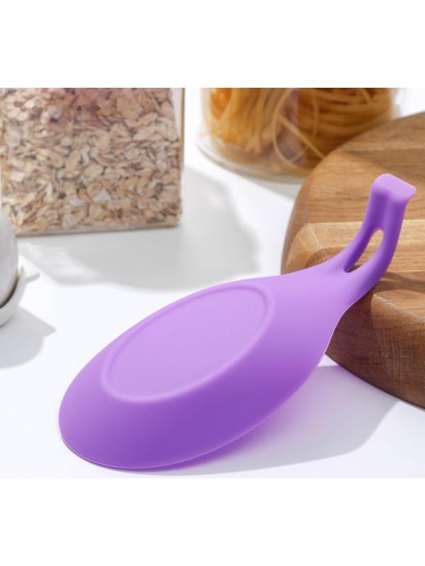 Подставка под ложку Доляна «Симпл», 21×10 см, цвет МИКС