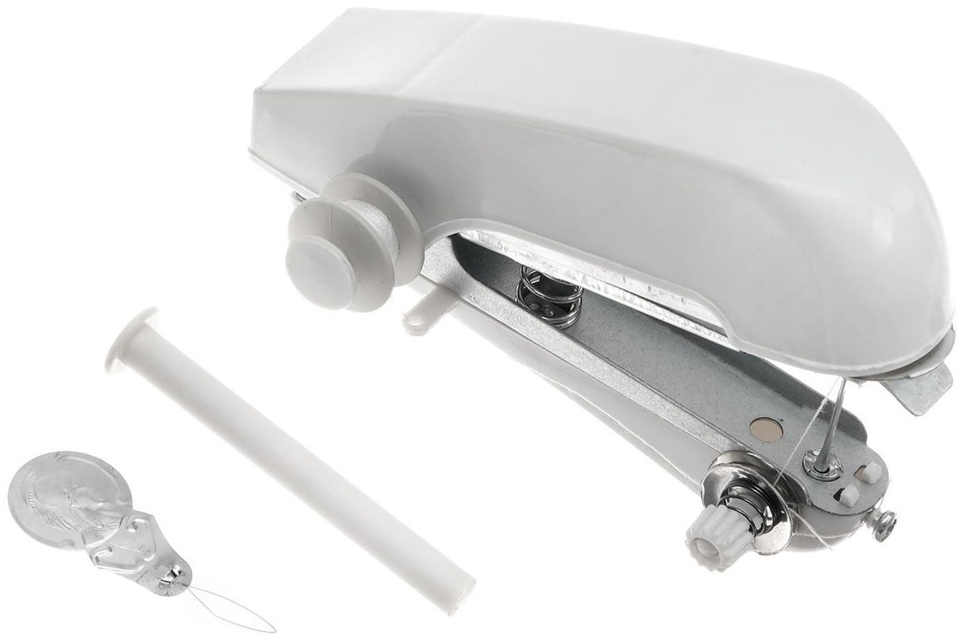 Швейная машина Luazon LSH-08, механическая, портативная, белая